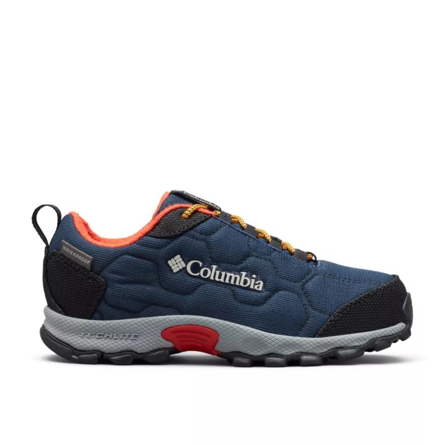 Firecamp Sledder 3 Wasserdichter Schuh Für Jugendliche Columbia Collegiate Navy/flame