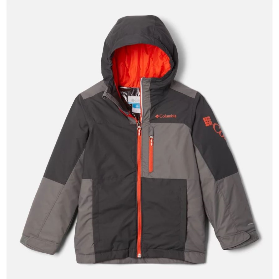 Timberturner II Wasserdichte Skijacke Für Jugendliche Columbia Shark/City Grey