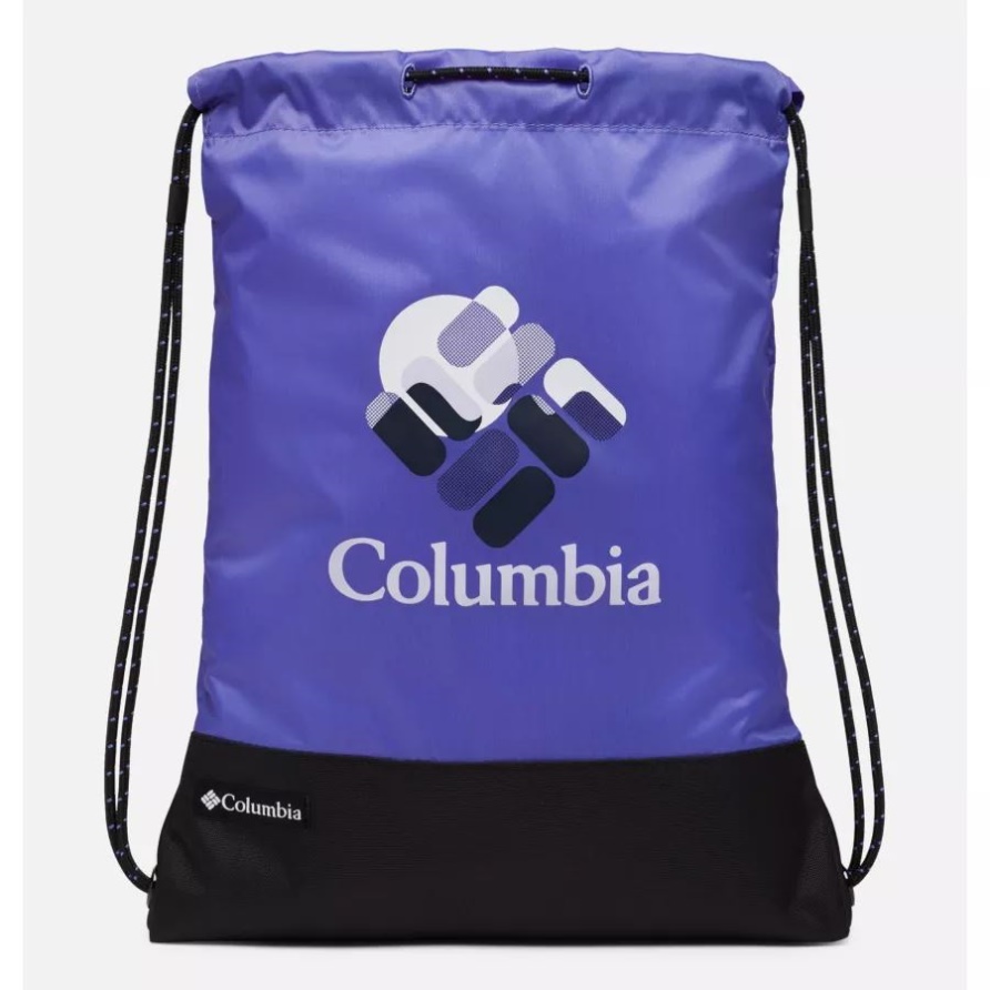 Zickzack Kordelzug Columbia Lila Lotus/schwarz