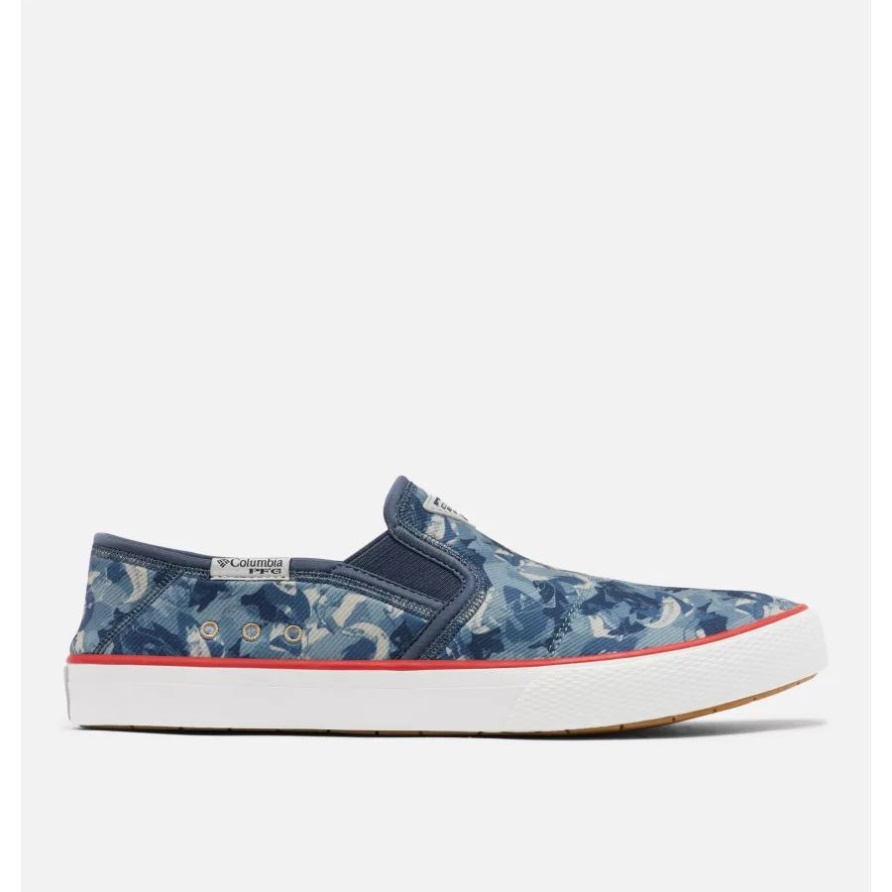 Zink/hellrot Pfg Slack Tide Slip Schuh Für Herren Columbia