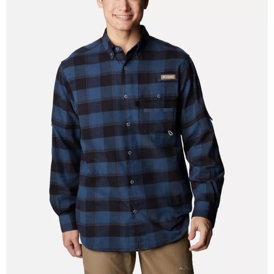 Zink Chunky Plaid Herren Phg Sharptail Flanell Tall Columbia