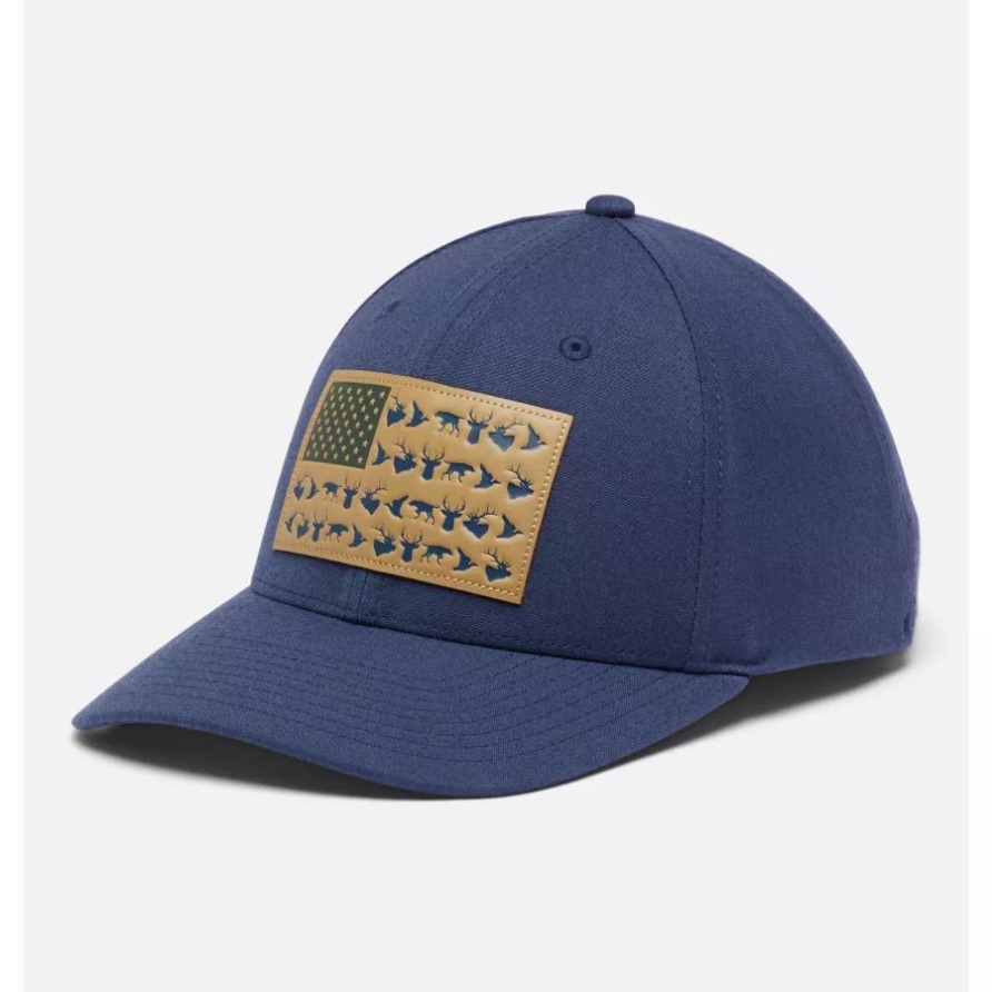 Zink Columbia Phg Game Flag 110 Snap Back Cap Niedrige Krone